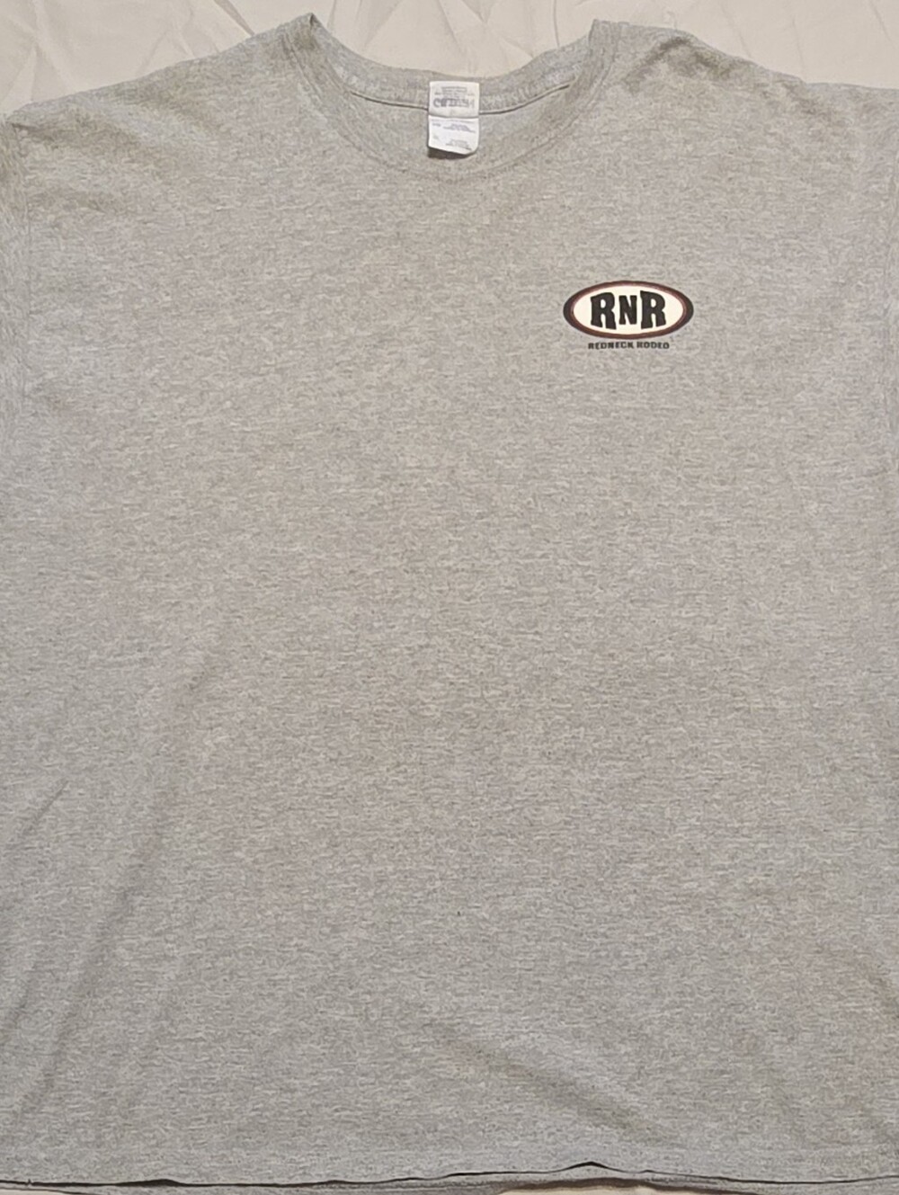 Gildan Redneck Rodeo T Shirt Mens XL Grey I Drink Beer Country Funny Graphic